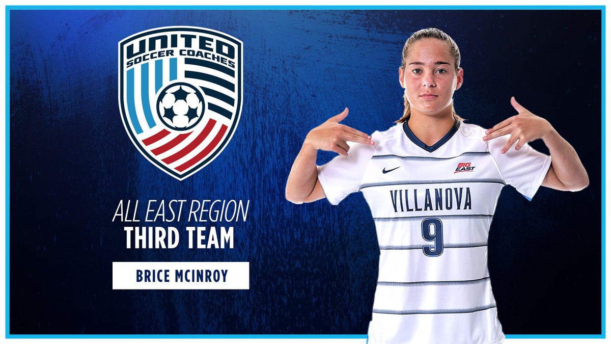 NovaWSoccer's tweet photo. Congratulations to Sophomore Brice McInroy for making Third Team All Region!

#GoCats #NovaSoccer #Villanova #Soccer #CatAwards https://t.co/T2iBsea48o