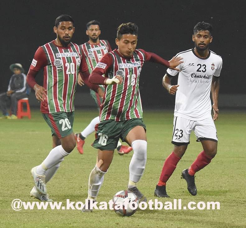 Kol_Football's tweet photo. Match Pic - Mohun Bagan vs Churchill Brothers
#MBCB #HeroILeague #IndianFootball https://t.co/oPQgUNCWHm