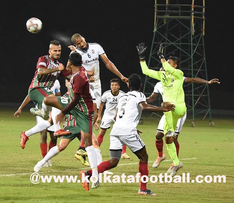 Kol_Football's tweet photo. Match Pic - Mohun Bagan vs Churchill Brothers
#MBCB #HeroILeague #IndianFootball https://t.co/oPQgUNCWHm