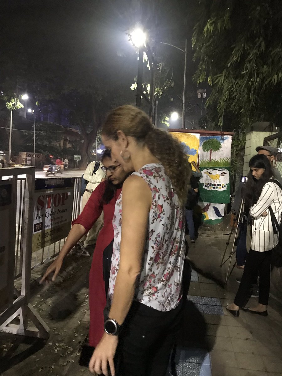 RushdaMajeed's tweet photo. Me too! Great to see the work going on to make this intersection friendly for kids and families. Thanks to @PMCPune and all the departments for their leadership in making it happen. https://t.co/BxfJAjT6UI