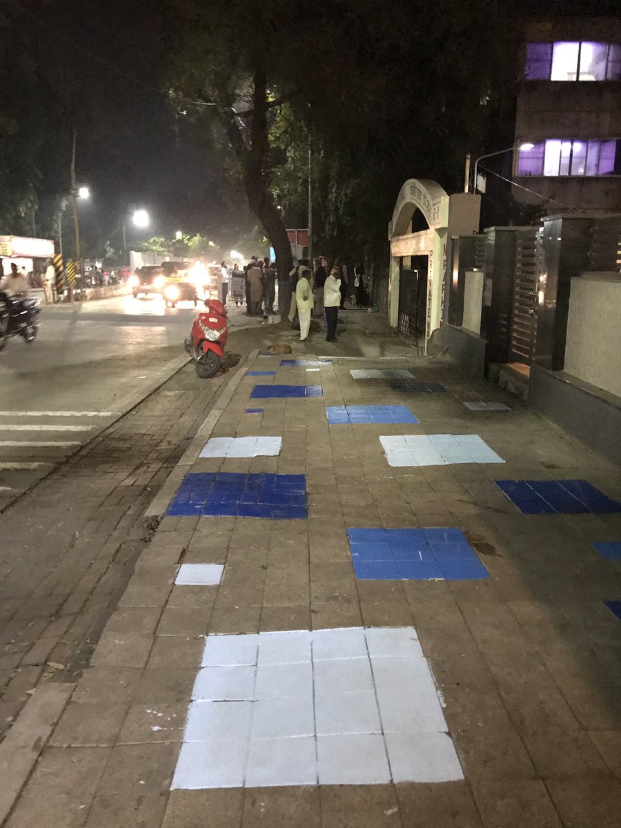 RushdaMajeed's tweet photo. Me too! Great to see the work going on to make this intersection friendly for kids and families. Thanks to @PMCPune and all the departments for their leadership in making it happen. https://t.co/BxfJAjT6UI