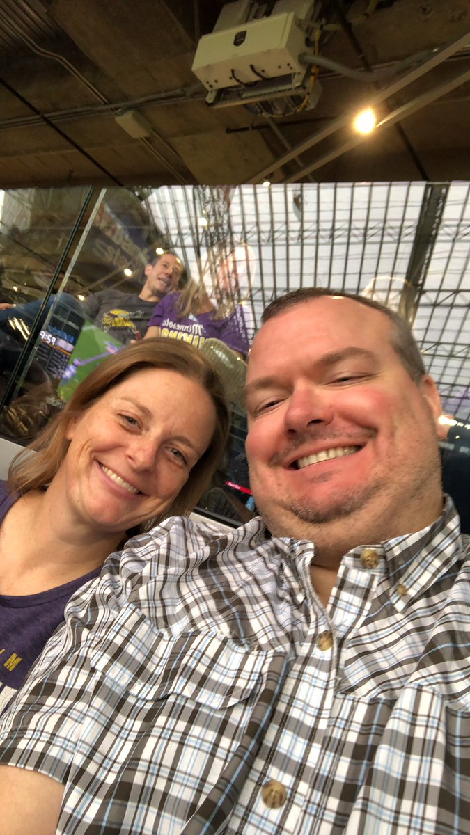 Neal_kNOWingSN's tweet photo. #SKOL First Vikings game in US Bank for us!!! Go Vikes!!!  #DETvsMIN https://t.co/9cpQCFb64i