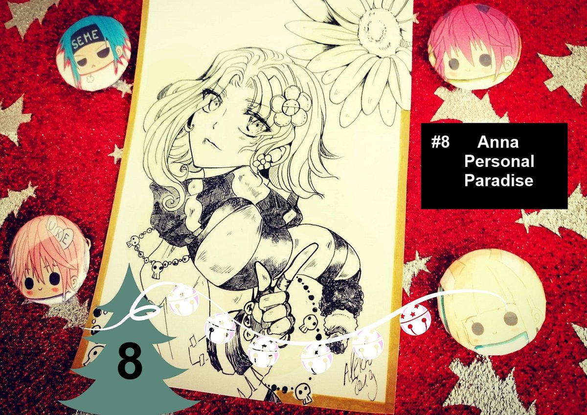 Alis Adventsverlosung Tag 8 (◞ꈍ∇ꈍ)◞⋆
#Personalparadise #manga 
Wenn du auch an der Verlosung teilnehmen möchtest, dann nutze bitte einen der beiden Links dafür:3
PS: Liest den Manga. Er ist wirklich toll <3
animexx.de/weblog/122038/
facebook.com/AlektosDraw/po…