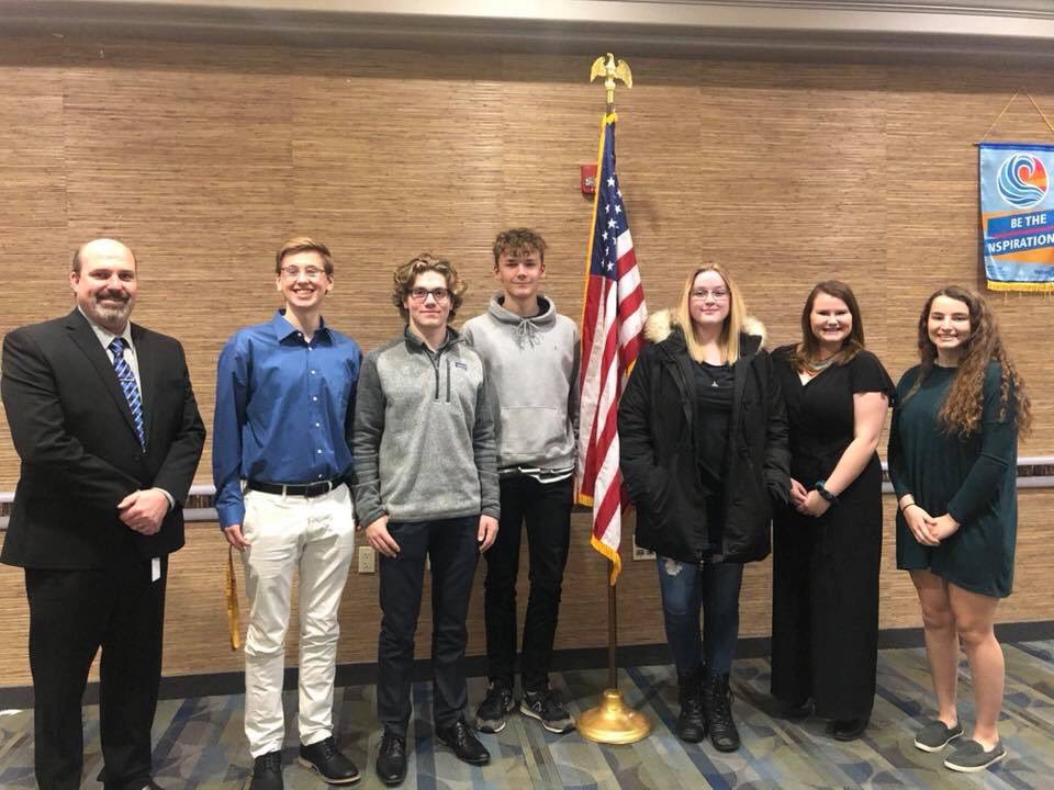 RotaryOfMinot's tweet photo. They’re baaaaackk!!

A new month means new Junior Rotarians! 
We are lucky to have six new outstanding Minot High School students with us for the month, including our Exchange Student for the year, Frederick! 
 We can’t wait to get to know these cool cats over the next few weeks! https://t.co/PvuZHJwm6S