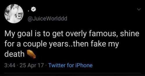 Beatric31306520's tweet photo. All this signs and we still didn't see anything. RIP to Juice Wrld. 💔😢 https://t.co/AsDAQaUgET
