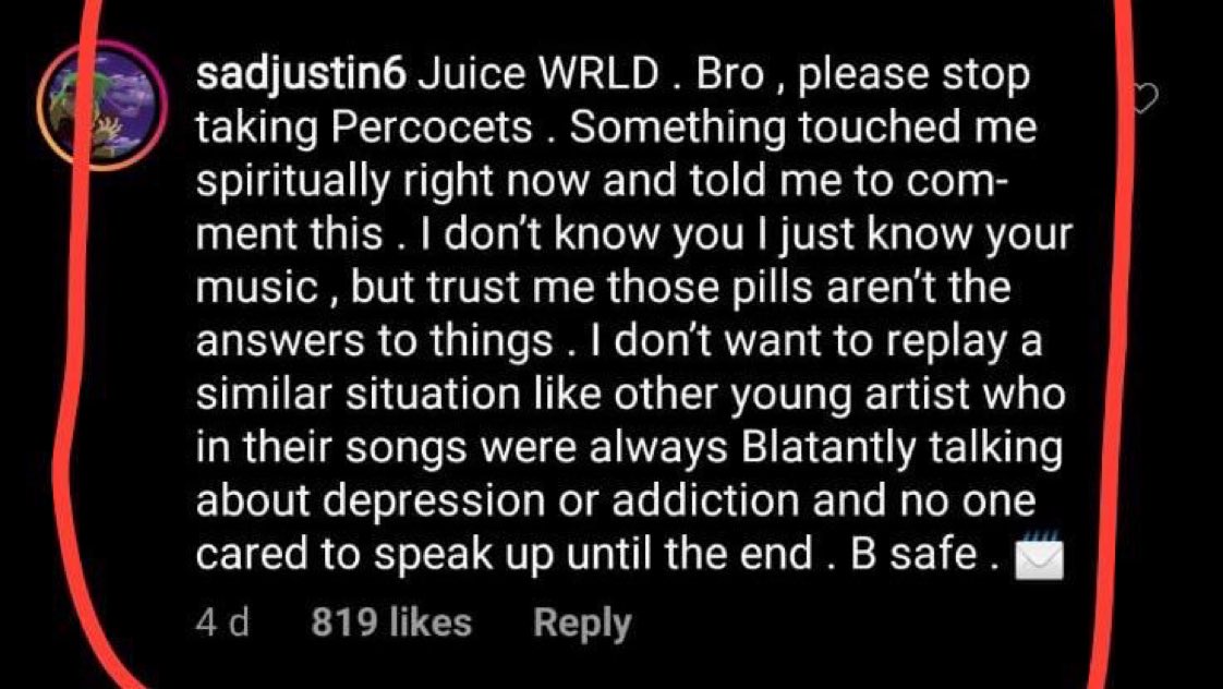 Beatric31306520's tweet photo. All this signs and we still didn't see anything. RIP to Juice Wrld. 💔😢 https://t.co/AsDAQaUgET