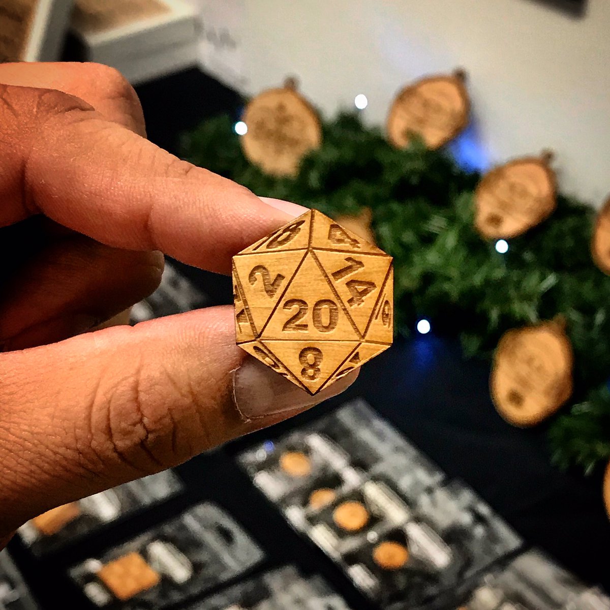 PopCultPins's tweet photo. Need an awesome stocking stuffer for the #Tabletop #Gamer in your life? Roll a critical hit with my #D20 #LapelPin! https://t.co/DrG3i3qKtM