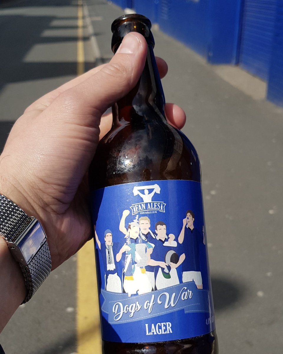 Fan_Ales_UK's tweet photo. What a day at Goodison yesterday! We heard a few of these got sank in @TheFalconKirkby last night. 🍺 https://t.co/LPUqK77NXk
