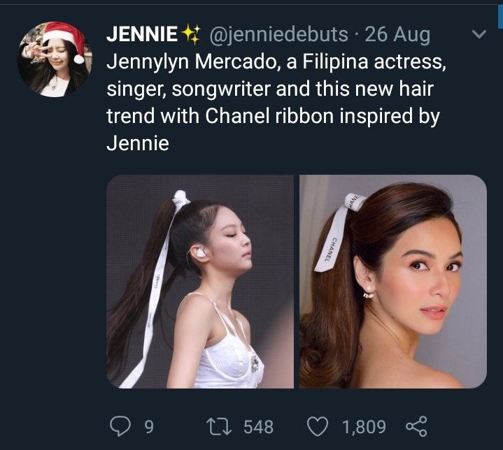 Different celebrities and influencers have tried the look and Liza Soberano even gave her credit for it calling it "Jennie Print"