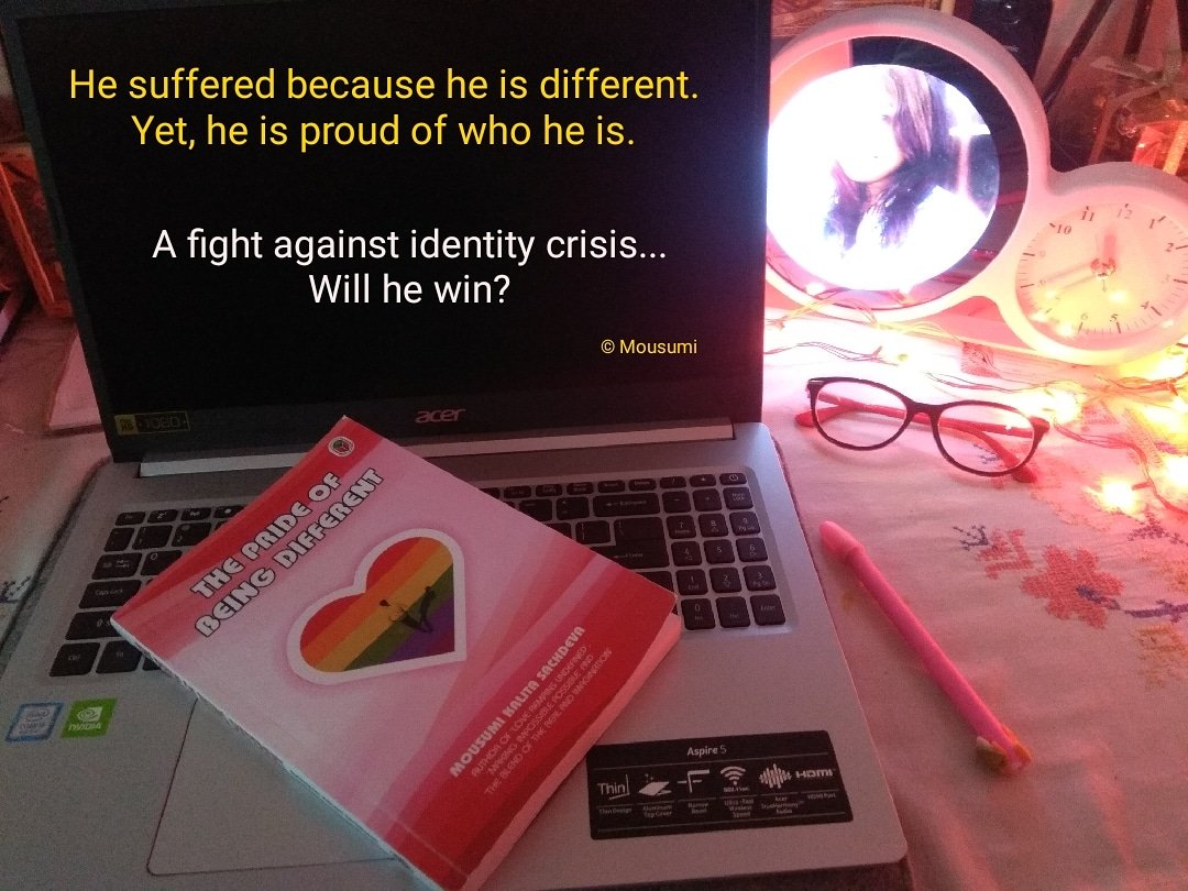 KalitaSachdeva's tweet photo. Don't miss to read this heart touching true story...
Hats off to the protagonist who chose not to hide his real name in the novel.
A must read for everyone!
'The Pride of being Different'
https://t.co/PiNH8fkcLs
#bibliophiles
#truestory
#lgbt
#being_different
#rainbow
#assam https://t.co/LN3dY7SjjY