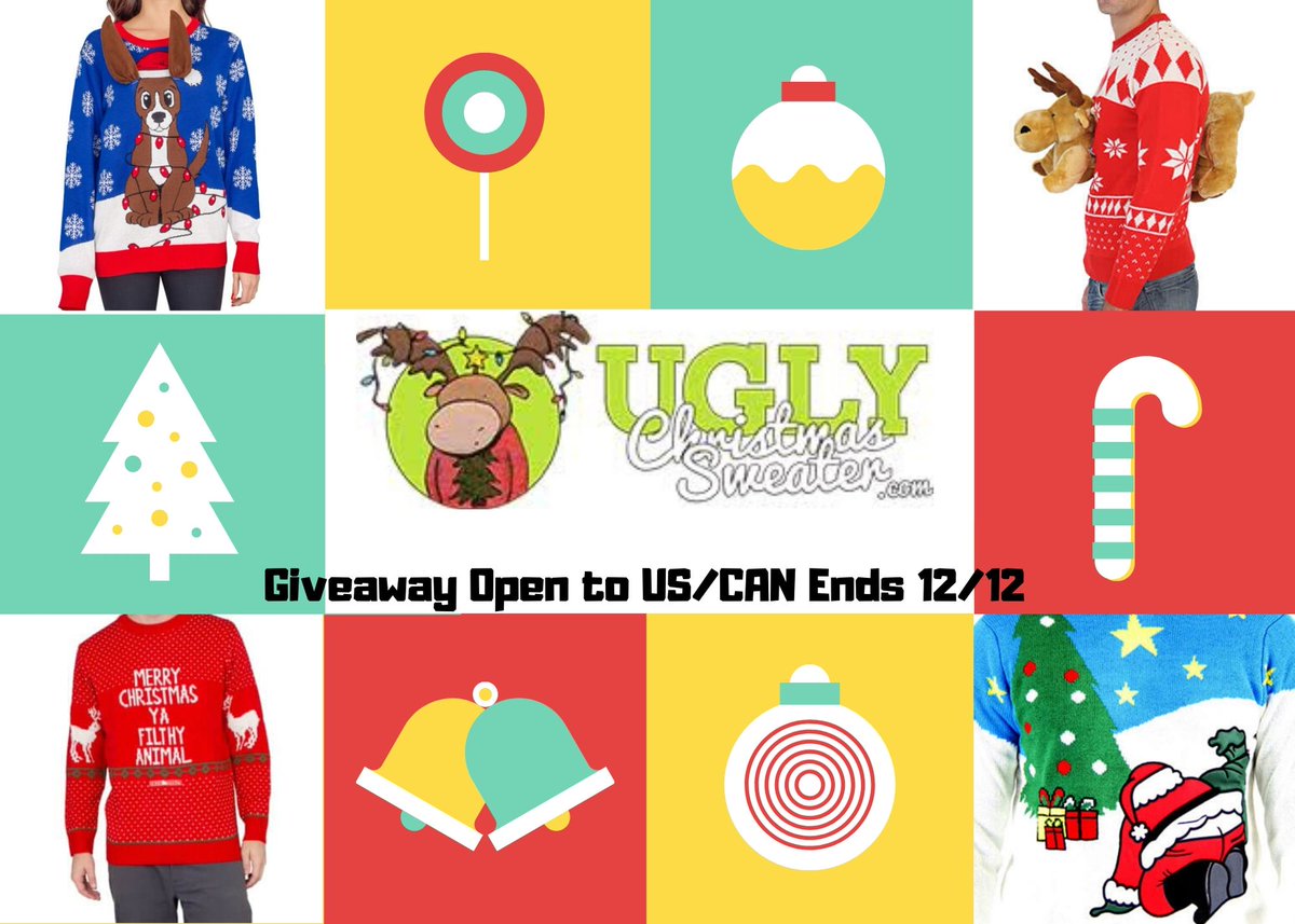 Ending soon ~ Ugly Christmas Sweater Review + A Giveaway open to US and CAN ends 12/12 at crtvlsy.ca/2R1As7R #Christmas #uglychristmasweater #holidays #giveaway #review