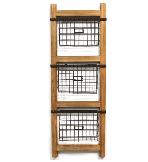 today's featured item is this Natural Wood Decorative Ladder With Baskets Wall Decor.
#countrydecor #wallart #farmhouseart #storagebaskets #ladderart
buff.ly/2OWZFPj?