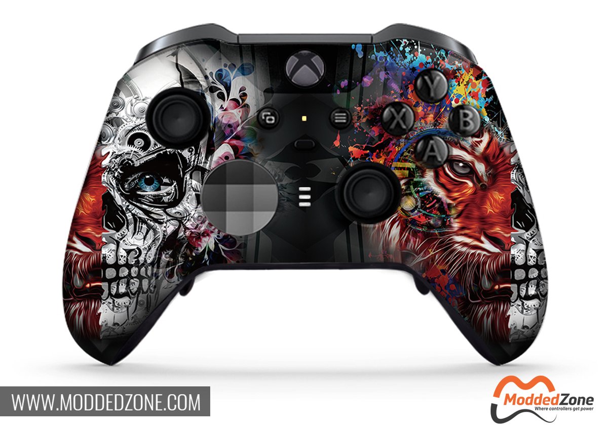 ModdedZoneCom's tweet photo. What do you think about this "Tiger Skull" Xbox One Elite 2 Custom Modded Controller? Coming soon! Stay tuned!
https://t.co/EWZWJ3xEEX
.
.
.
.
#customcontroller #moddedcontroller #controllerpaddles #moddedzone #gaming #xboxoneelite2 #elite2 #xboxoneelite #xboxelitecontroller2 https://t.co/Aiqy7jlmIt