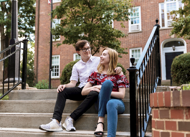 OHIOAlumni's tweet photo. Many a relationship has been formed and broken on OHIO’s greens and on the bricks of @CityofAthensOH. 💕 Ohio Today explores popular places on campus and throughout Athens, then and now, where students meet. https://t.co/FCOjQjsvkV #ohiotoday https://t.co/v0mfcMaWYw