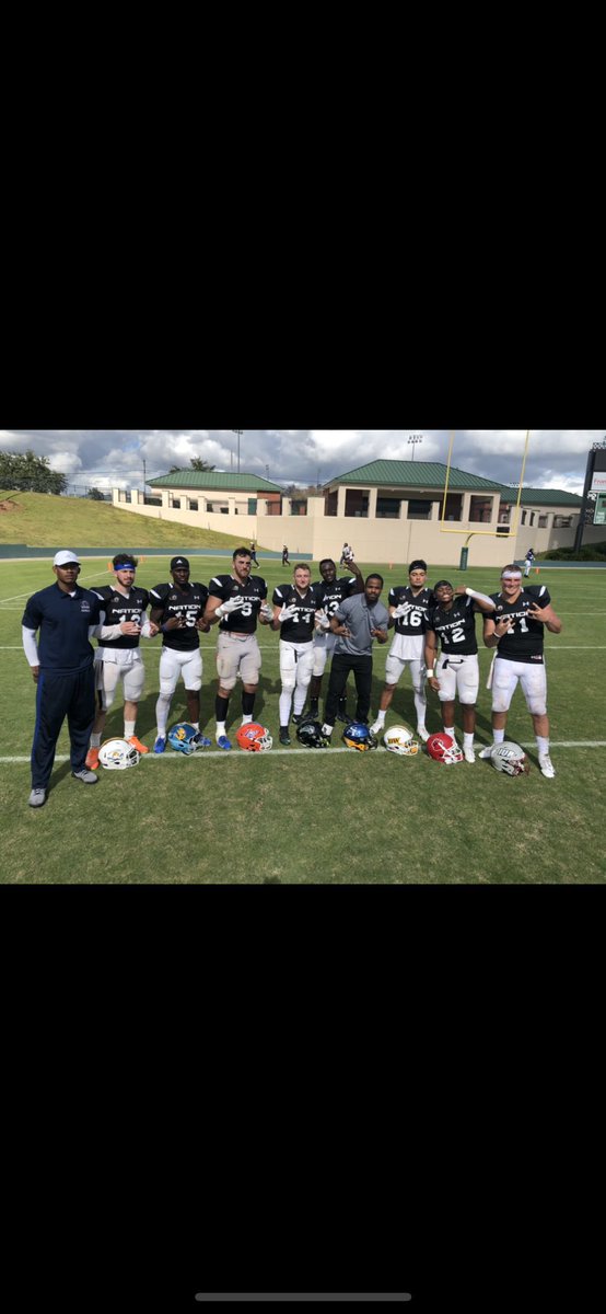Had a great time coaching these guys this weekend at the #NationalBowl. #Dub