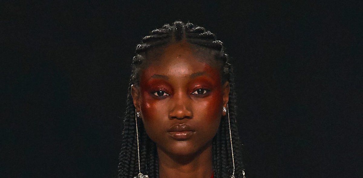 fentyfairies's tweet photo. faces at pyer moss ss20 https://t.co/LaQutk6kag