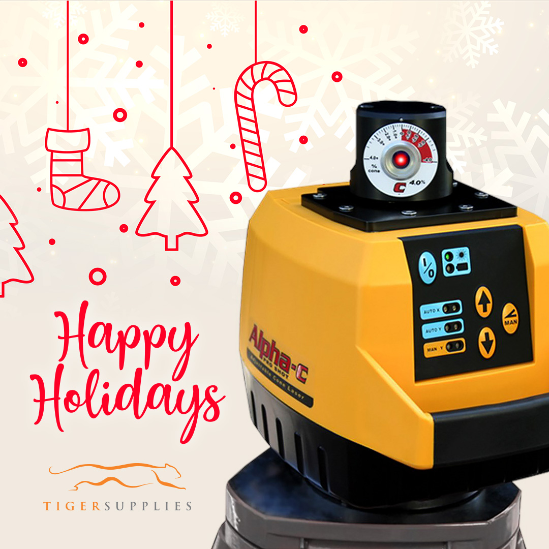 TigerSupply's tweet image. Specialized Alpha C Manual self leveling grade laser with multiple features for your convenience. Features include long lasting battery life, optional  laser adjustments,and many more.   

#tigersupplies #tigercompanies #gradelaser #surveyingequipment 
#happyholidays #Alpha-C