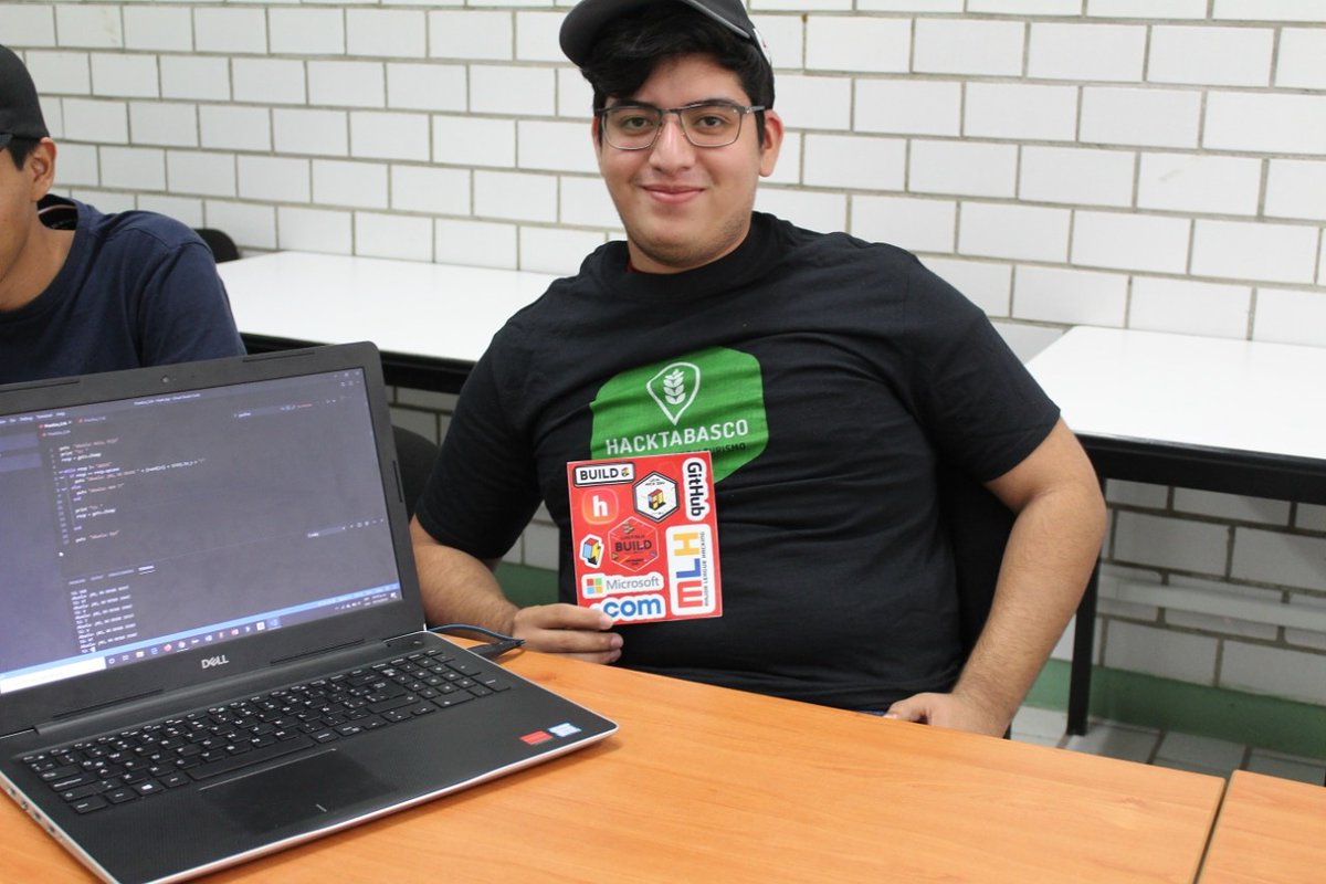HackTabasco's tweet photo. El ya dió el primer paso, tu que esperas para vivir la experiencia #HackTabasco?
#LocalHackDay https://t.co/zm7kW8Ampm