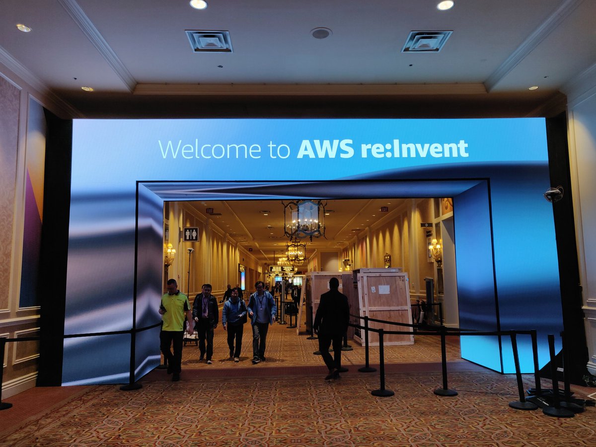 The  #aws #reInvent2019 trip comes to an end. Taking a huge lot of learnings, memories and off course swags home. See you all next year!