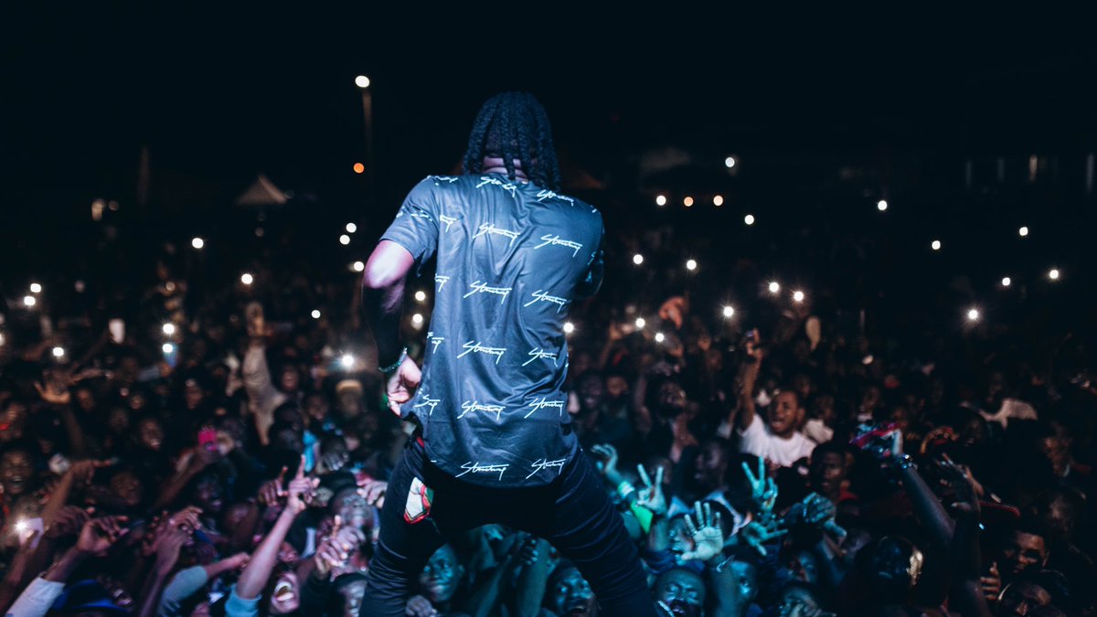 stonebwoy's tweet photo. Koforidua Technical University:-
Power of The Trinity:- 
God &amp; I &amp; DEM!!
#BHIMNATION🇬🇭🌎
#1GAD https://t.co/ibInUPgs0W