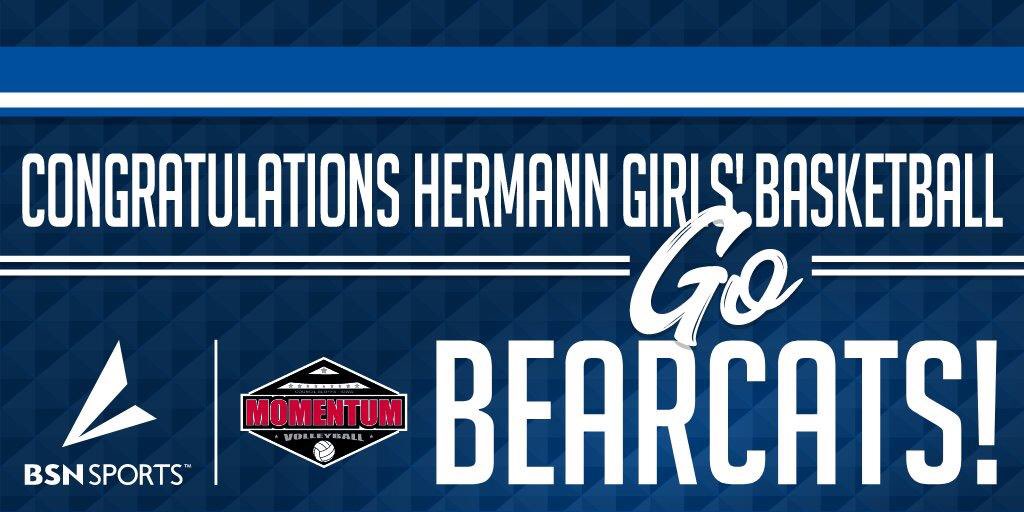 8Nashs's tweet photo. Congratulations to Coach Andy Emmons and his Hermann Lady Bearcats on their championship at the Montgomery county tournament last night! #theheartofthegame #bsn @HermannBearcats https://t.co/n2yzxvnNaP