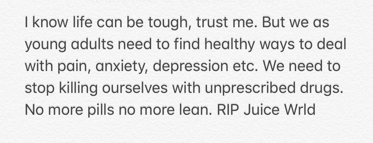 MitchDarrell_'s tweet photo. RIP Juice Wrld #NoMoreLean https://t.co/tROaMqS3Bi
