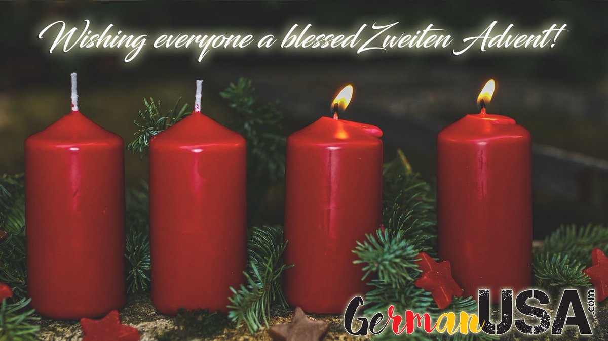 Advent, Advent das zweite Lichtlein brennt! #German #Christmas