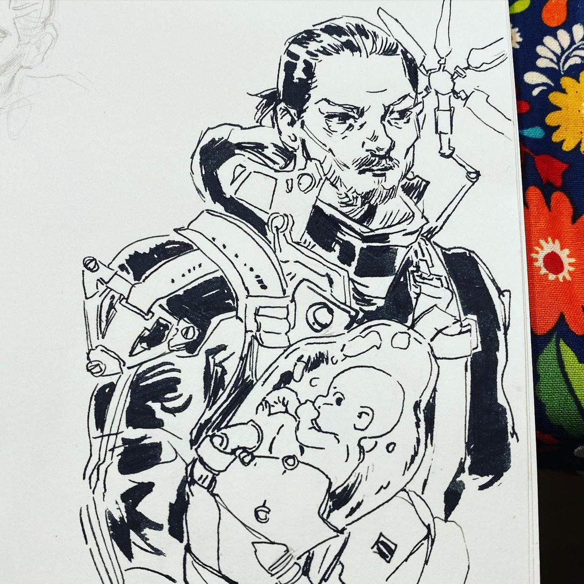 Death Stranding doodles 