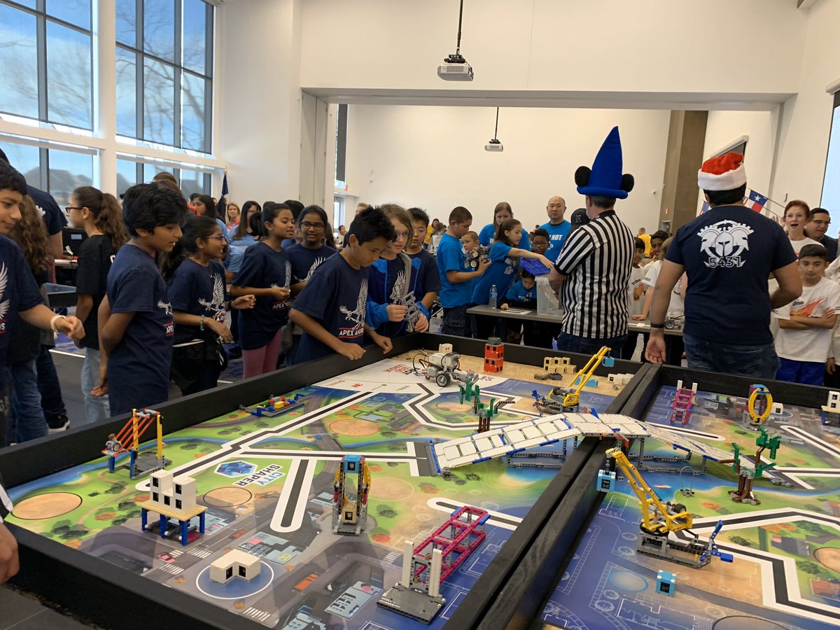 AndrewsEagles's tweet photo. Congratulations to the Andrews’ robotics team who placed in the top 5 at yesterday’s First LEGO League Robotics Qualifiers! 👏🏼🎉They also recieved a 2nd place award for their robot’s design! They will compete in 
 the championship in January! @firstlegoleague @Plano_Schools https://t.co/nxuEIioJvG