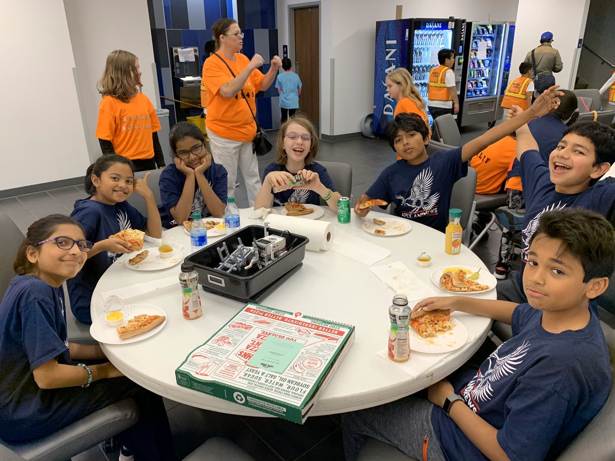 AndrewsEagles's tweet photo. Congratulations to the Andrews’ robotics team who placed in the top 5 at yesterday’s First LEGO League Robotics Qualifiers! 👏🏼🎉They also recieved a 2nd place award for their robot’s design! They will compete in 
 the championship in January! @firstlegoleague @Plano_Schools https://t.co/nxuEIioJvG