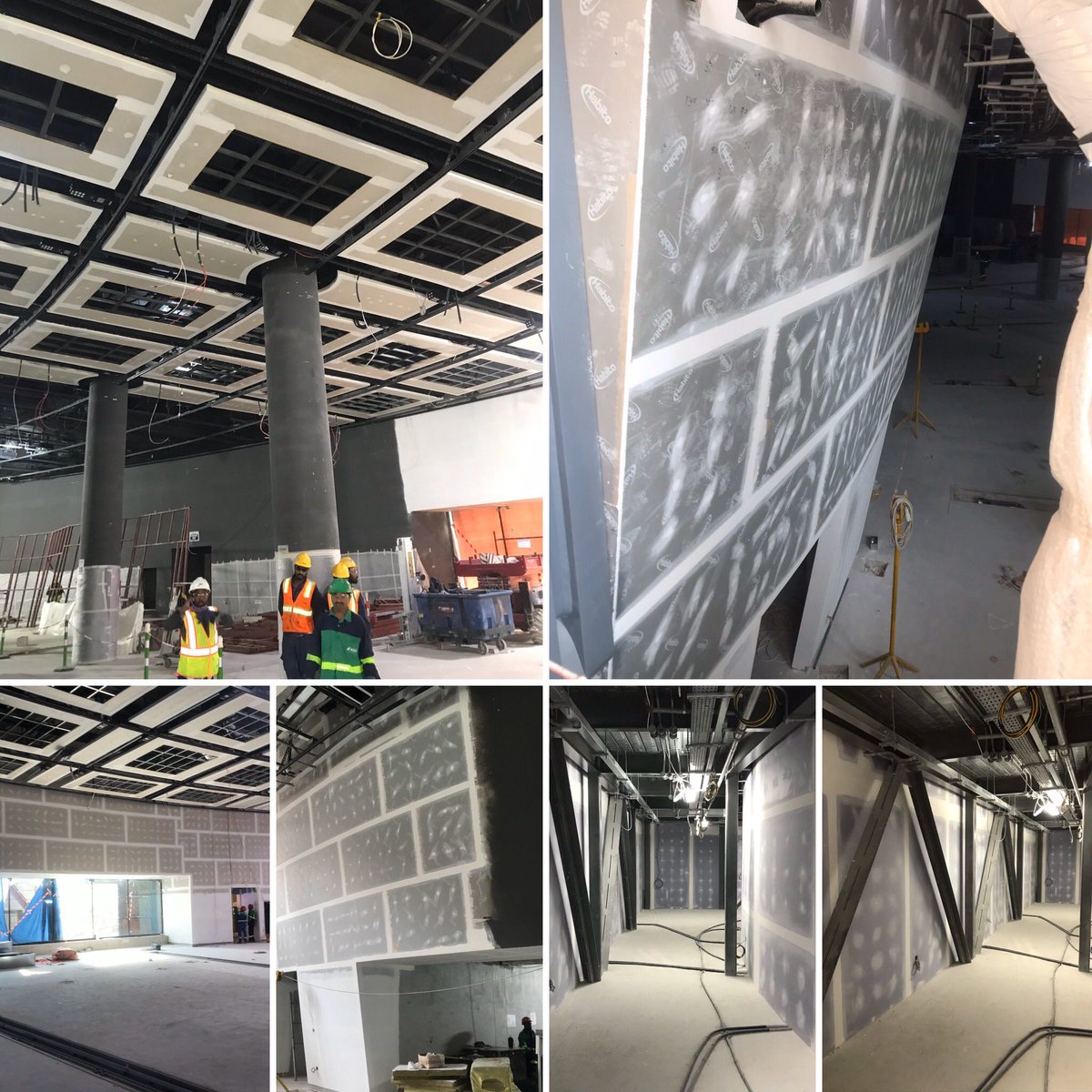 You might think you’re seeing #SoundBloc &amp; #Habito #plasterboard a lot these days! Well you are! Contractors in the know are turning to high performance SoundBloc and Habito for Dubai’s best Projects Check it out at gyproc.ae