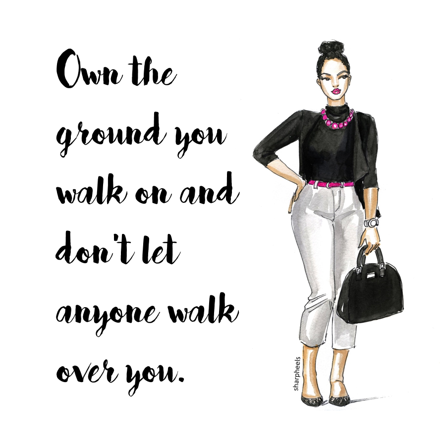 SharpHeels's tweet photo. Own the ground you walk on and don't let anyone walk over your.
#Sharpheels #SharpheelsTip #MondayMotivation https://t.co/D6jUQjKZes