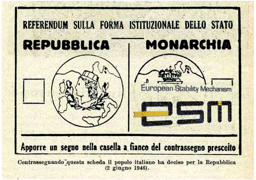partitoumanista's tweet photo. APPROVARE LA RIFORMA DEL MES = TRADIRE IL POPOLO E LA COSTITUZIONE 
@attac @MegachipR @SOLLEVAZIONE1 @altreconomia @sole24ore

https://t.co/ETUllvy8ra https://t.co/UqKnUxK293