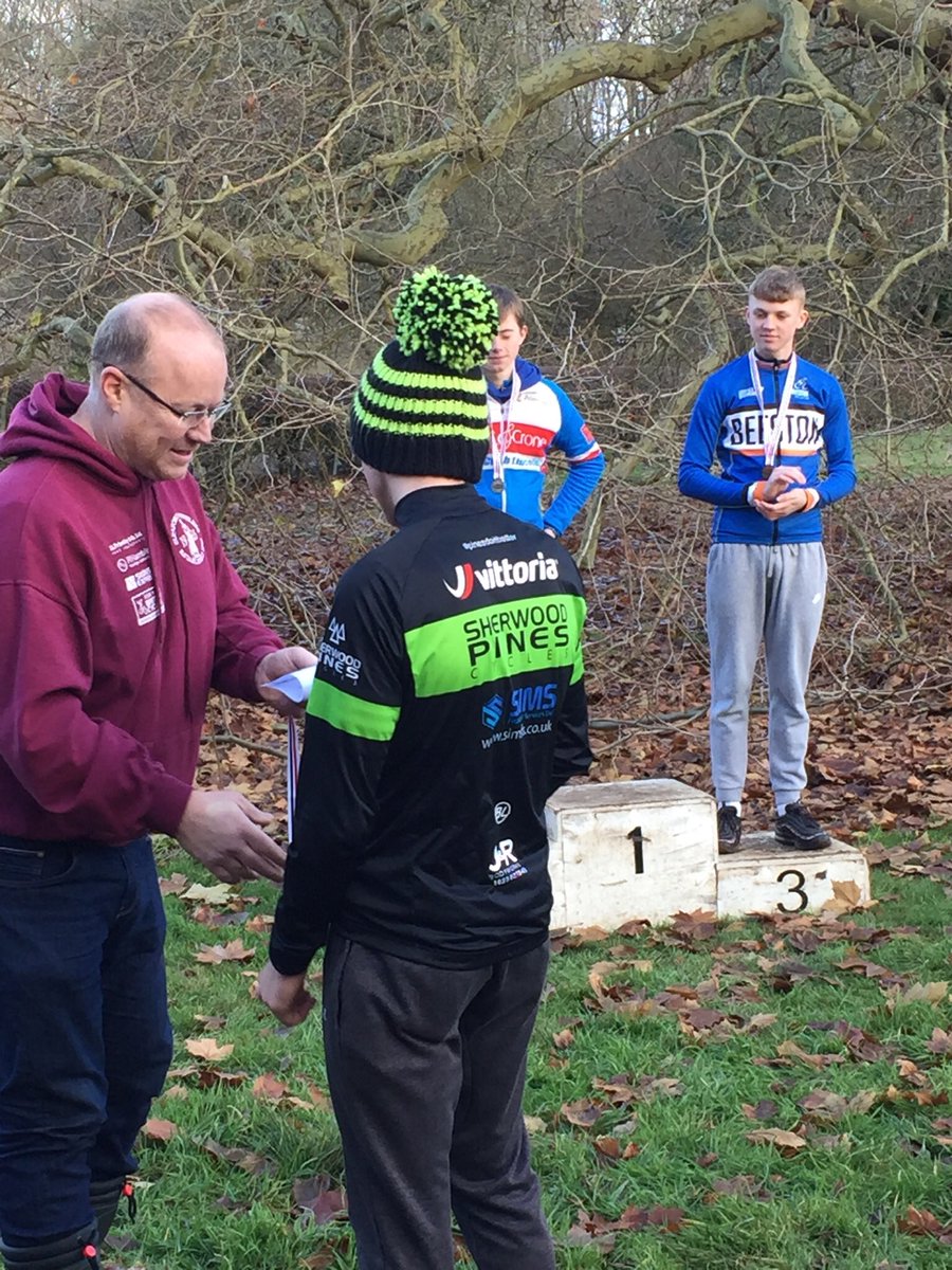 fccretford's tweet photo. Chris Hilbert wins at Misterton Hall and becomes Under 16 East Mids Regional Cyclocross Champions https://t.co/lk2nXJT55G