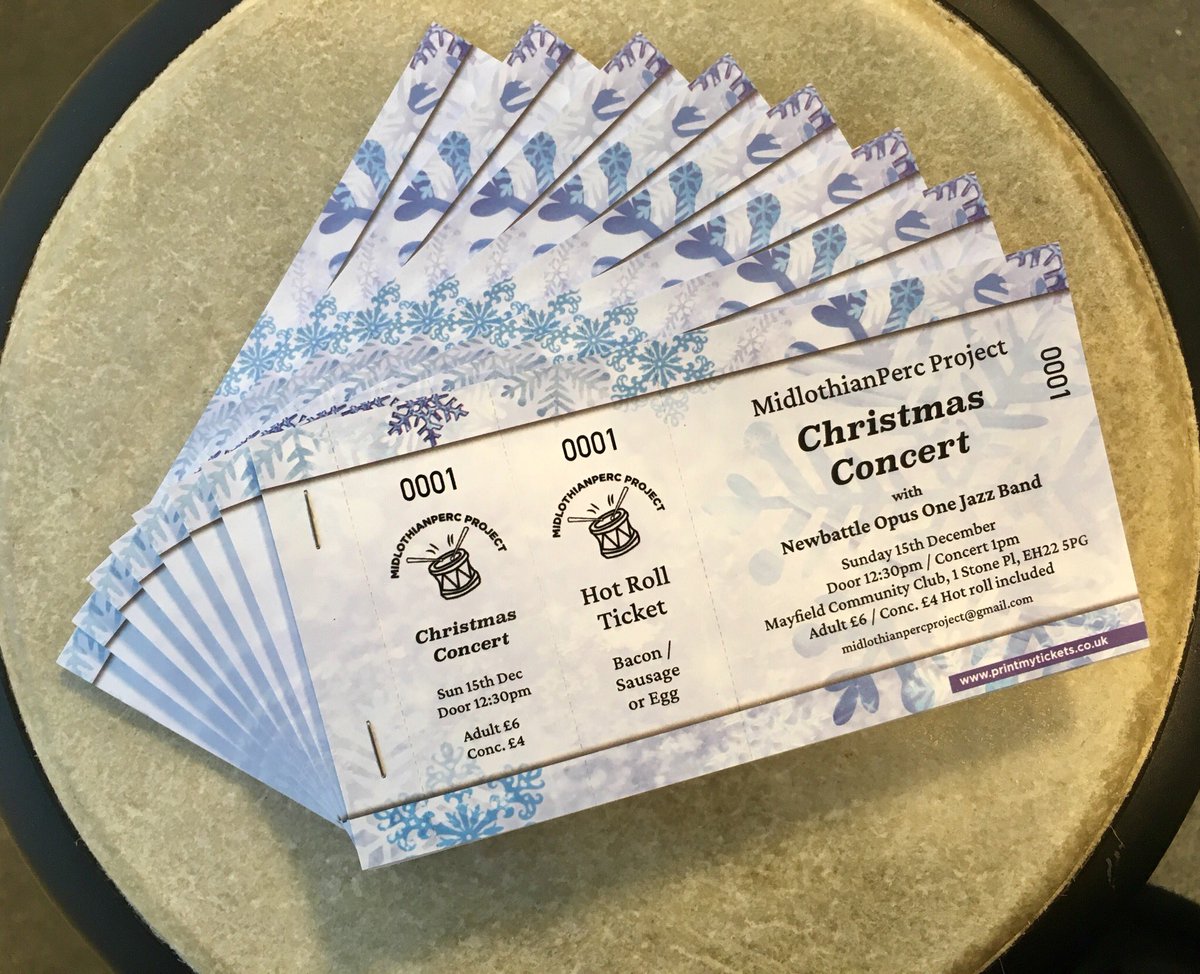 MidlothianPerc's tweet image. Our final #MidlothianPercProject rehearsal of the term is tomorrow night (Monday 9th), from 5-8pm for both the #MidPercTraining &amp;amp; the #MidPercEnsemble.

Remember to brink a drink &amp;amp; a snack! 🥤🍪

Tickets are on sale for our Christmas Concert! 🎄🎅🎄