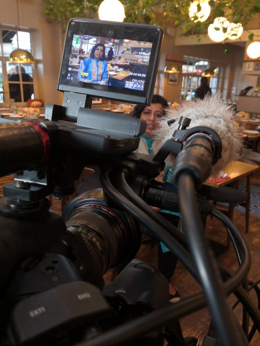 brighttyger's tweet photo. Spent the day eavesdropping on chat from a diverse group of food journalists and chefs about all things Brexit at a Darjeeling Express x Wild Serai supper club. Asma Khan here passionately talking about why they still remain important to her now even with a successful restaurant https://t.co/r8vkyJqFcM