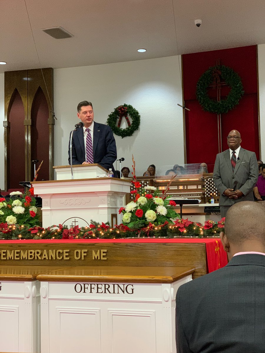 davidfholt's tweet image. Clara Luper’s daughter Marilyn is firing up voters as we finish our tour of a dozen NE OKC churches to talk about #MAPS4! Thank you to St. John Missionary Baptist &amp;amp; Greater Bethel Baptist for your hospitality today &amp;amp; all churches who welcomed us the past 2 months! #LoveYourOKC