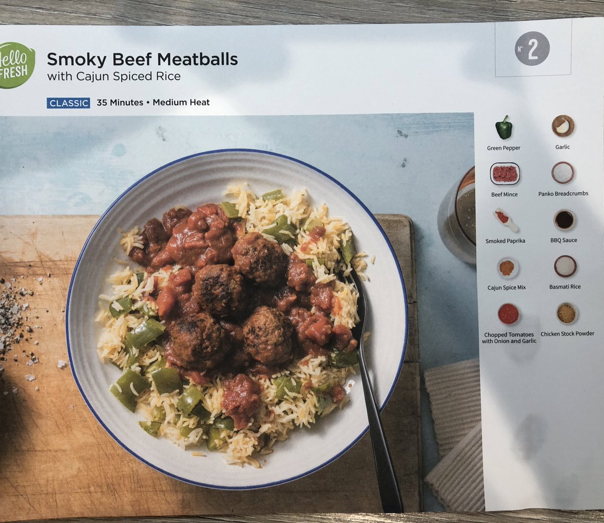 TheForge_Uk's tweet photo. Hello @HelloFreshUK I am going for the “Smoky Beef Meatballs” tonight. I’m sure it should be SmokEy Beef Meatballs but I digress.. in the ingredients list it states chicken stock which has been provided but alas nowhere in the recipe does it state to use it? Please clarify! https://t.co/hjx4Hyd0YD