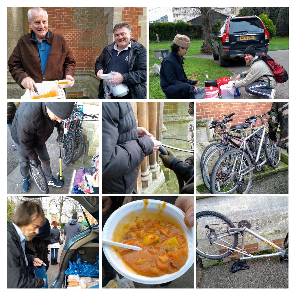 SloughOutreach's tweet image. Sunday afternoon outreach session with @londonsloughrun #Souprun🍜 and @SloughOutreach #BikeWorkshop🚲 at #StMarysChurch