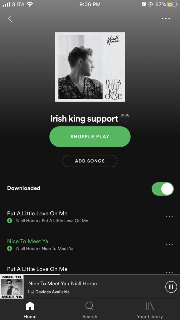 thunderstovrm's tweet photo. @NiallOfficial I bet Bobby Horan was really proud of his son and donโt worry, we are streaming all day all night ๐ค๐ป #NiceToMeeYa https://t.co/dddmpFXOg0