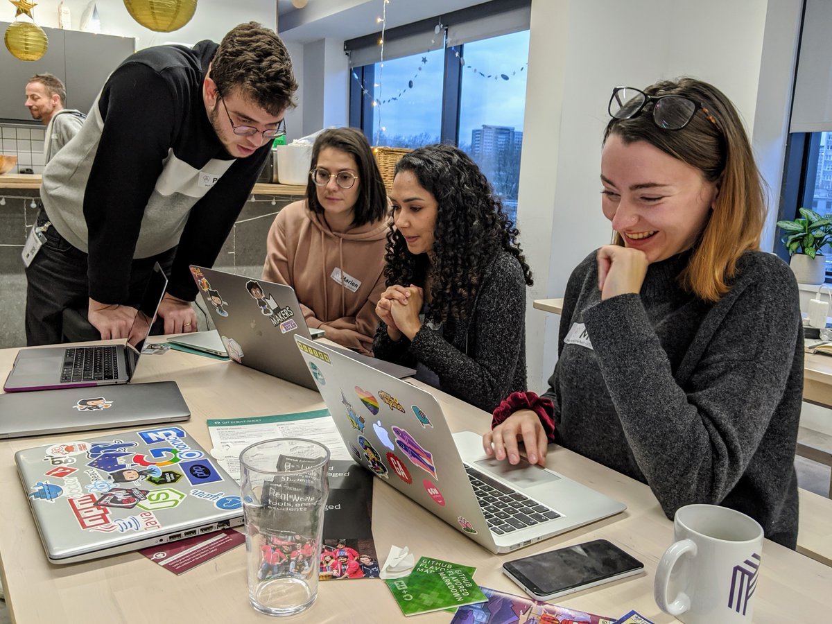 frathgeber's tweet photo. Spent my Sat along other @codebar coaches at the annual @24PullRequests event graciously hosted by @pusher
We guide new contributors making their 1st #PullRequest to an #OpenSource #project
Join in & give back this season! https://t.co/cnwhN54GzY
#24PullRequests #24PR #codebar https://t.co/iAg2kuR9G4