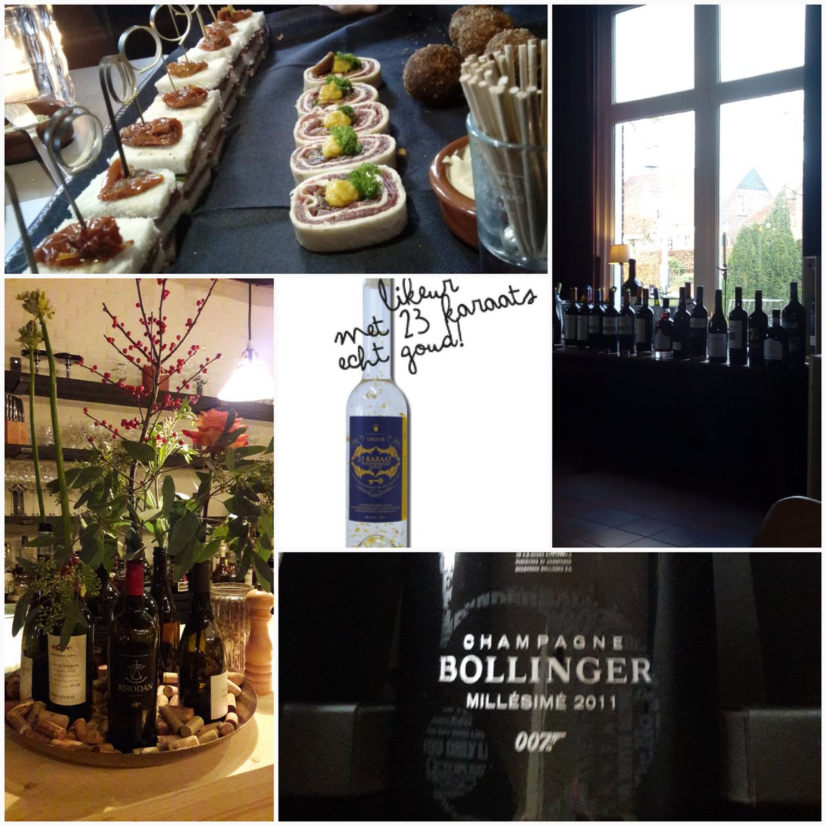 DeWoord's tweet photo. Wat hadden we vandaag een bijzondere dag!
#herinneringswandeling 
#wijnproeverij 
#Openbottledinner
#wildlunch
#Grandveneur #wildmenu
#fijnegasten https://t.co/2aWdS3FaCY