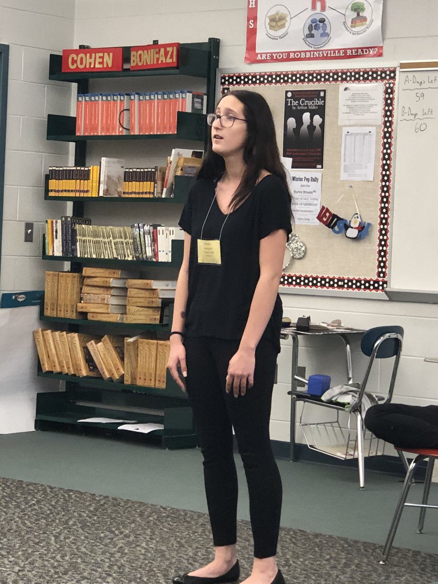 Emilie &amp; Felix perform solo musical theatre pieces.
