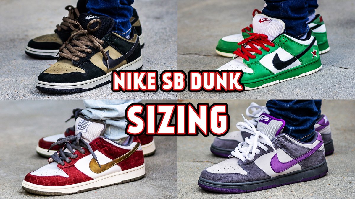 TonyDiamondsTDC's tweet image. NEW VIDEO: Nike SB DUNK SIZING - Lets Settle This Once And For All youtu.be/LBom59fdwoc