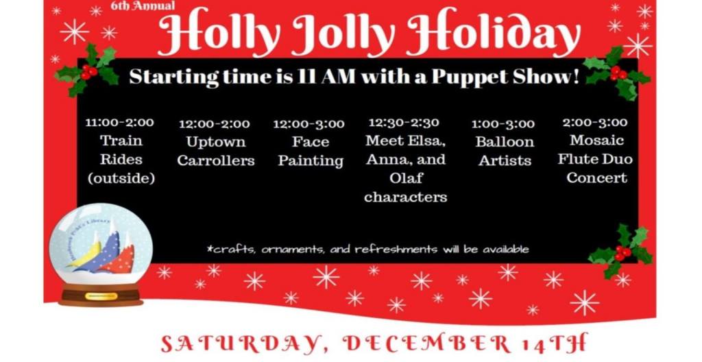 BenbrookLibrary's tweet image. Oh By Gosh, By Golly, It’s Time Again for Holly Jolly benbrookshelflife.wordpress.com/2019/12/08/oh-…