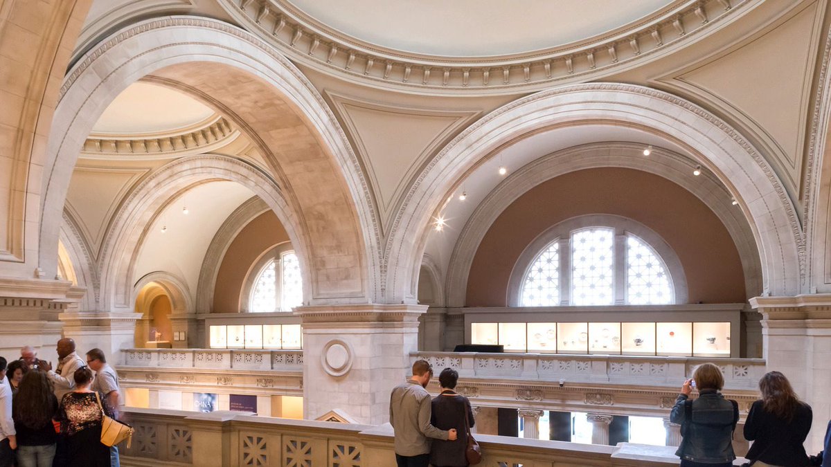 metmuseum's tweet photo. Free lectures and tours abound! 🏛️ Sit in on talks about #Afrofuturism and the Art of Winning Favor, or just make your way through our galleries on a guided tour this week at #TheMet.

Learn more: https://t.co/ZKIXJYALKw https://t.co/61AsdTIcye