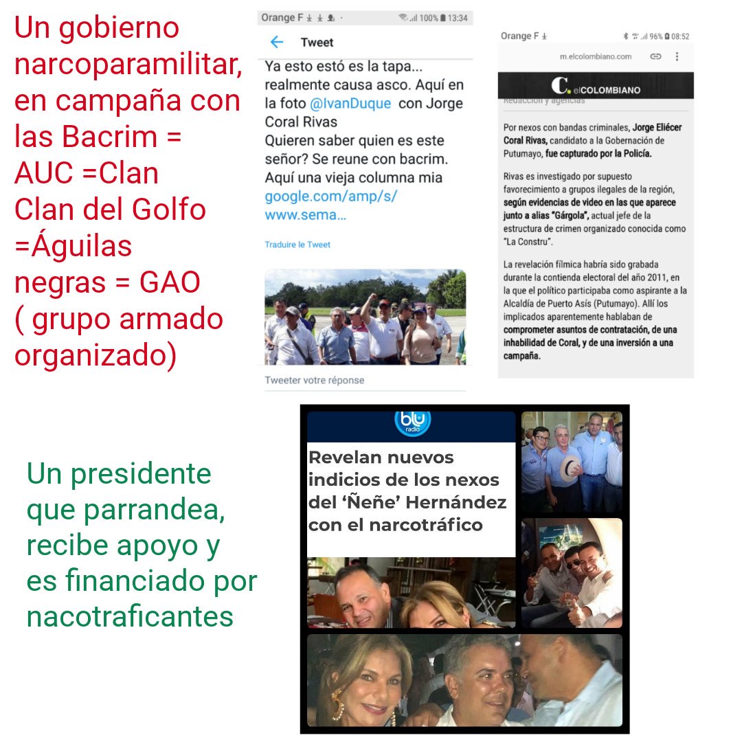 Clafe64's tweet photo. @RevistaSemana @IvanDuque Y también le atina para asesinar niños y ciudadanos
#DuqueCulpable
#Duquenarcoparamilitar https://t.co/TpBaffrmOU