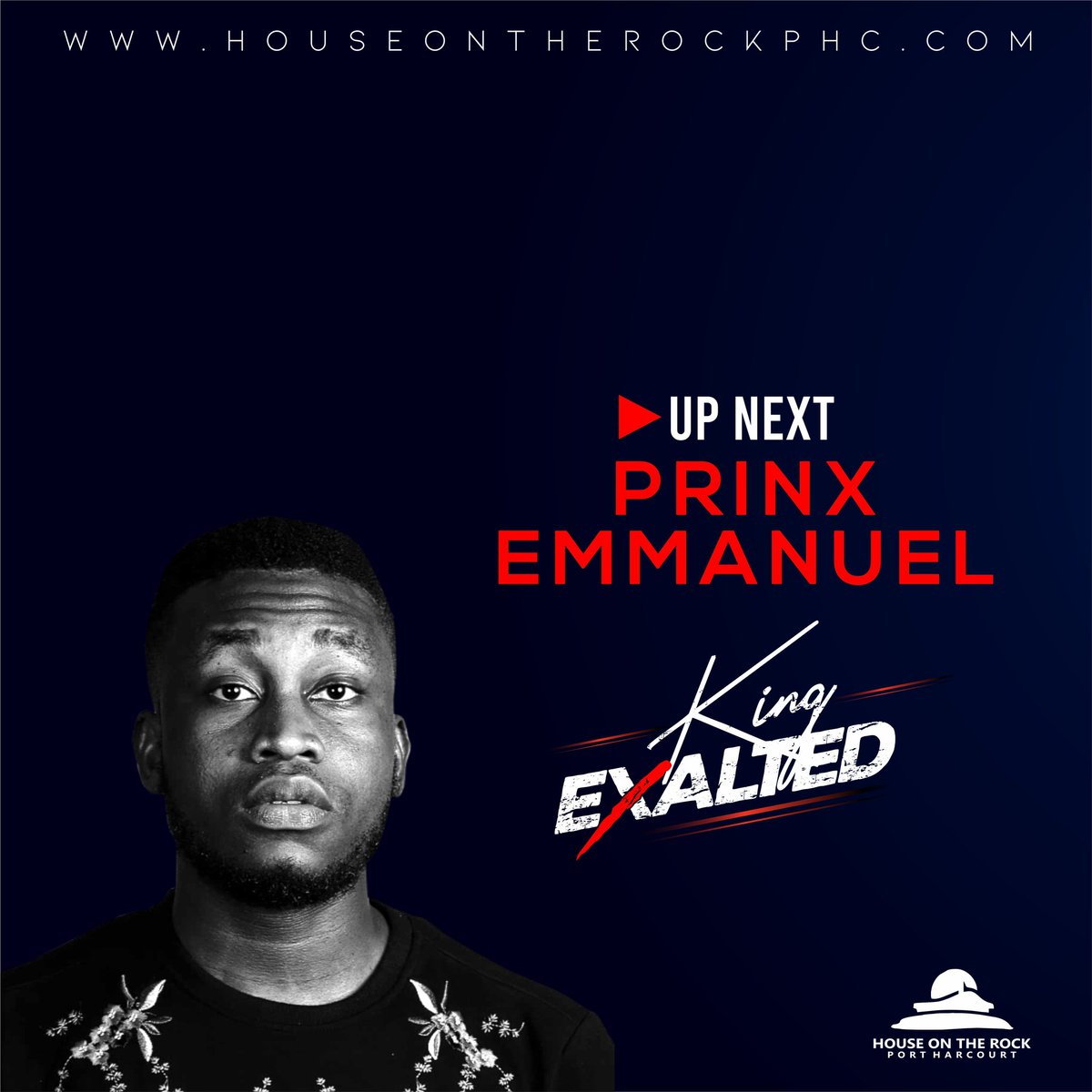 HOTRphc's tweet photo. One of the newness sound in the world.
A taste of sweet difference..
We are set to receive @thisisprinx to the King Exalted stage.
#KingExalted2019
#KE2019
#Exalted2019 https://t.co/WuZZL6bOke
