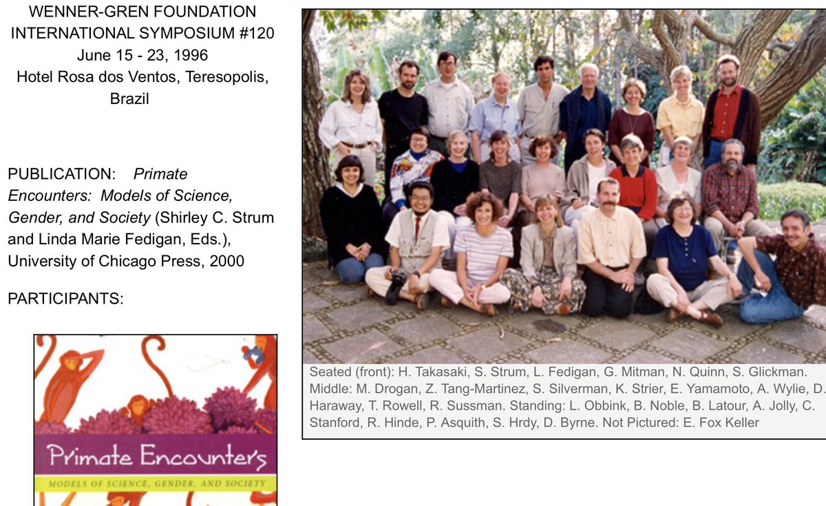 ArticulateDinos's tweet photo. 23 year ago I had the honour of engaging in 10 days of intensive conversation about primates, primatologist, Humans. Precursor moment in multispecies studies. @BrunoLatourAIME joined us as he began his earliest work with interdisciplinary soil scientists.
@4sWeb https://t.co/812g9zujmz