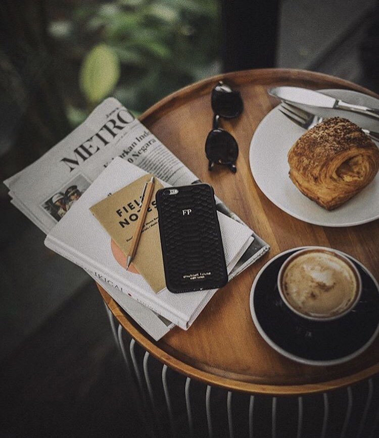 Michael_Louis_'s tweet image. Let’s eat croissants and pretend we’re in Paris. #BlackPythonCase  (Photo by @ziiarch) 
#MichaelLouis